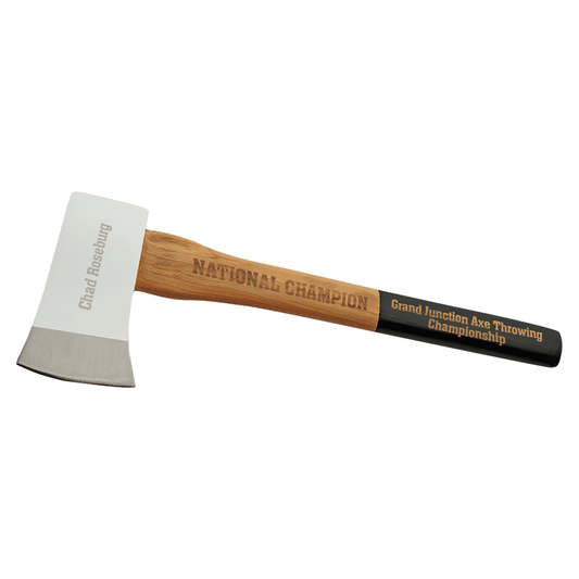 16" Tournament Throwing Axe with Nylon Sheath and Blade Guard