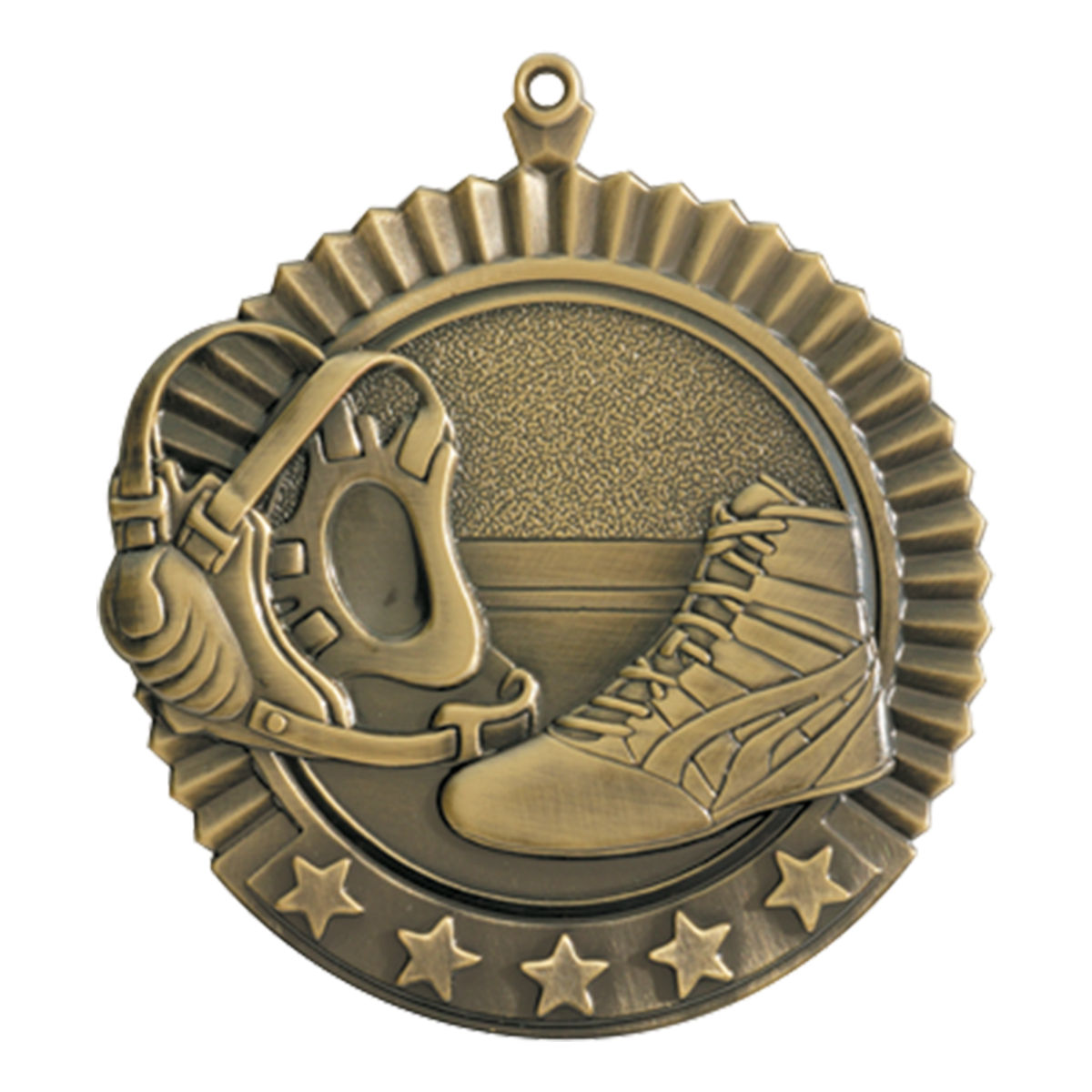 Wrestling 5 Star Medal