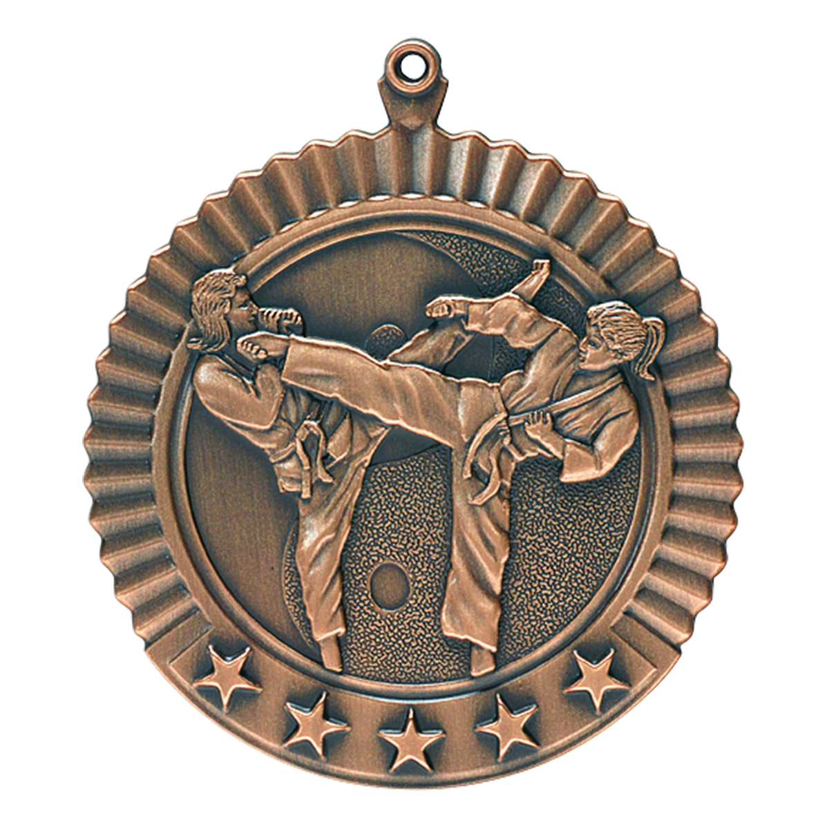 Karate 5 Star Medal (Female)
