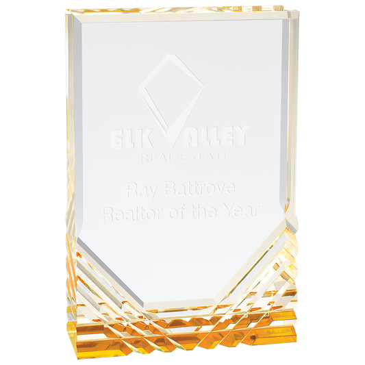 Gold Jewel Mirage Acrylic Award