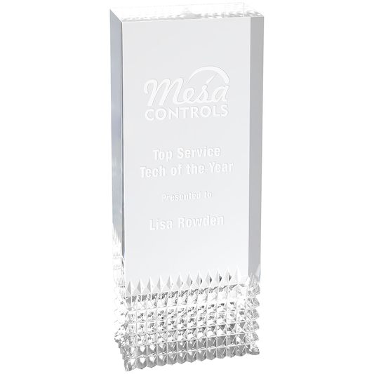 Silver Tribute Acrylic Award