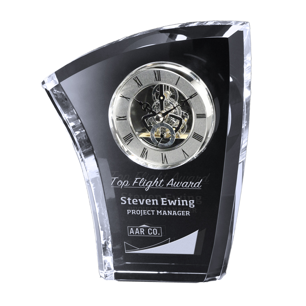 Crystal Barbour Clock