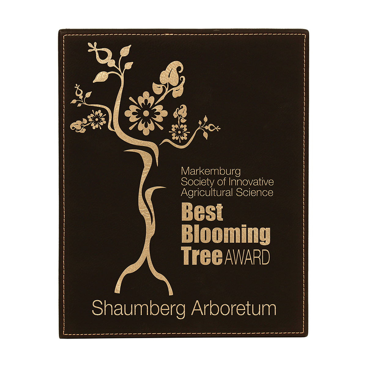 Leatherette Plaque