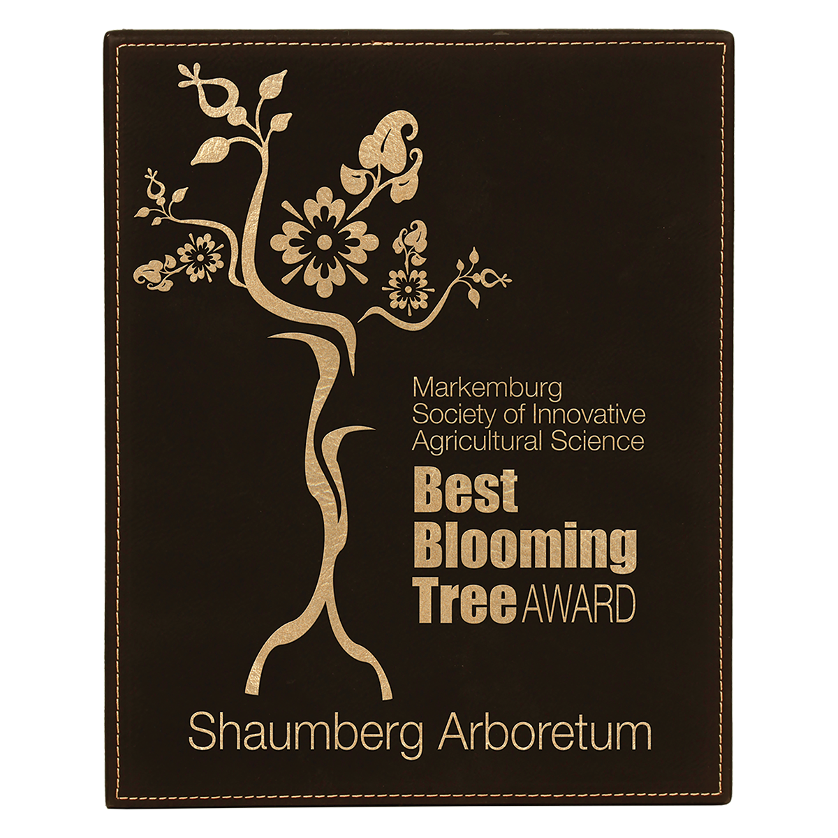 Leatherette Plaque