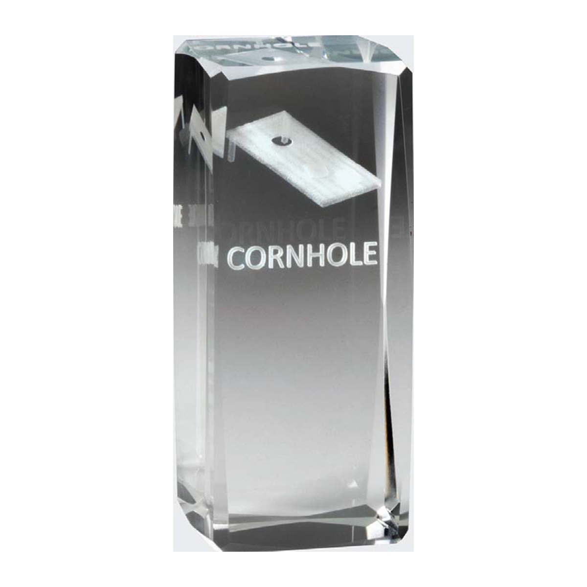 Cornhole 3D Sports Crystal Column