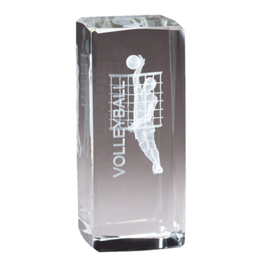 Volleyball 3D Sports Crystal Column (Male and Female)