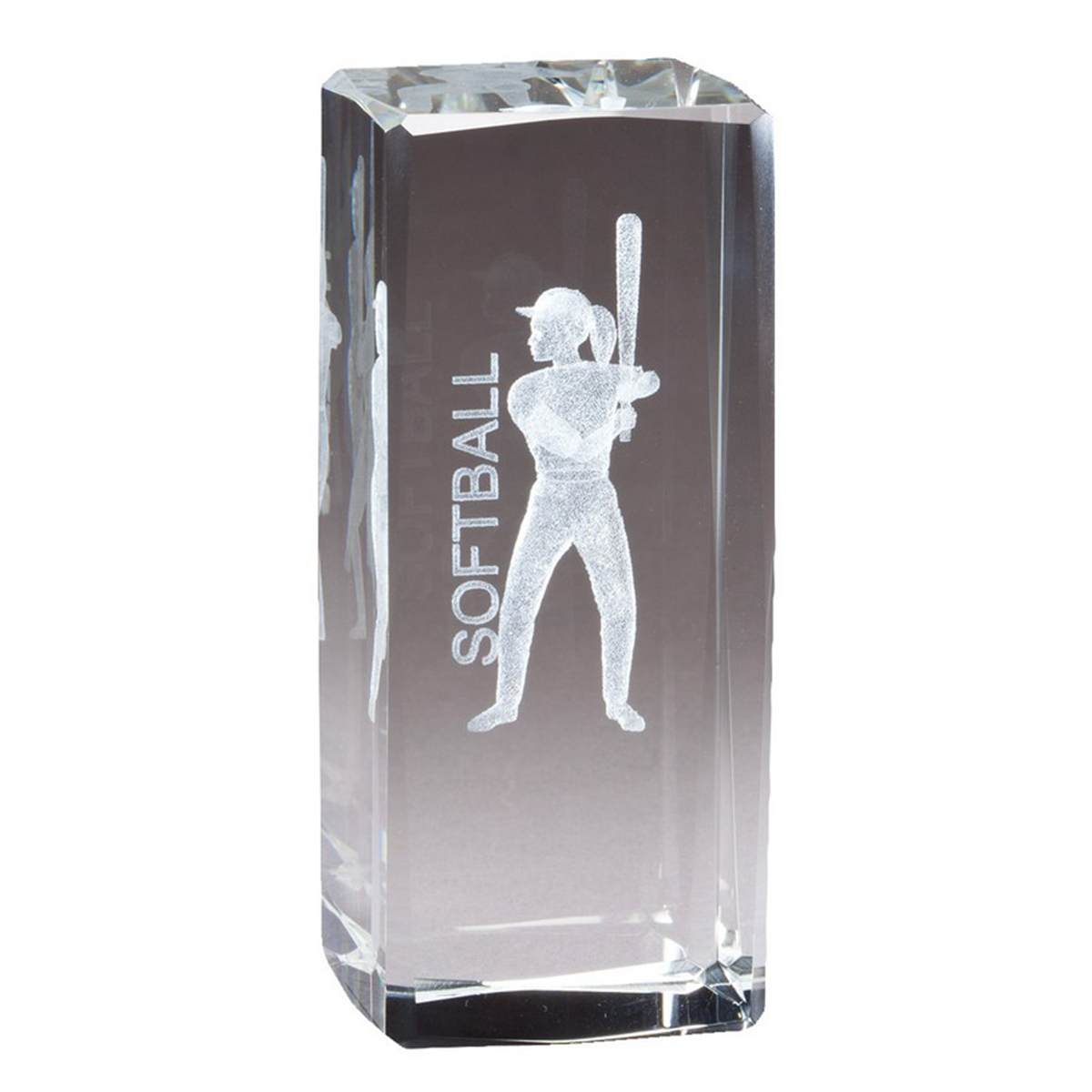 Softball 3D Sports Crystal Column