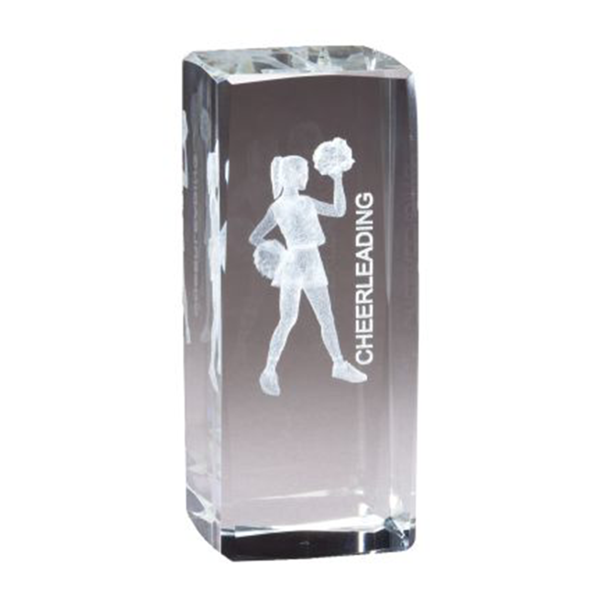 Cheerleading 3D Sports Crystal Column