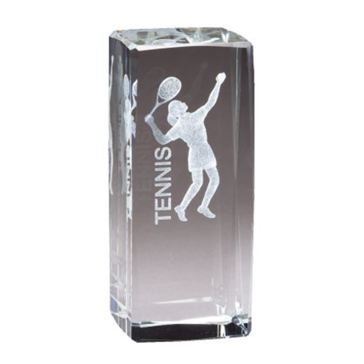 Tennis 3D Sports Crystal Column (Male and Female)