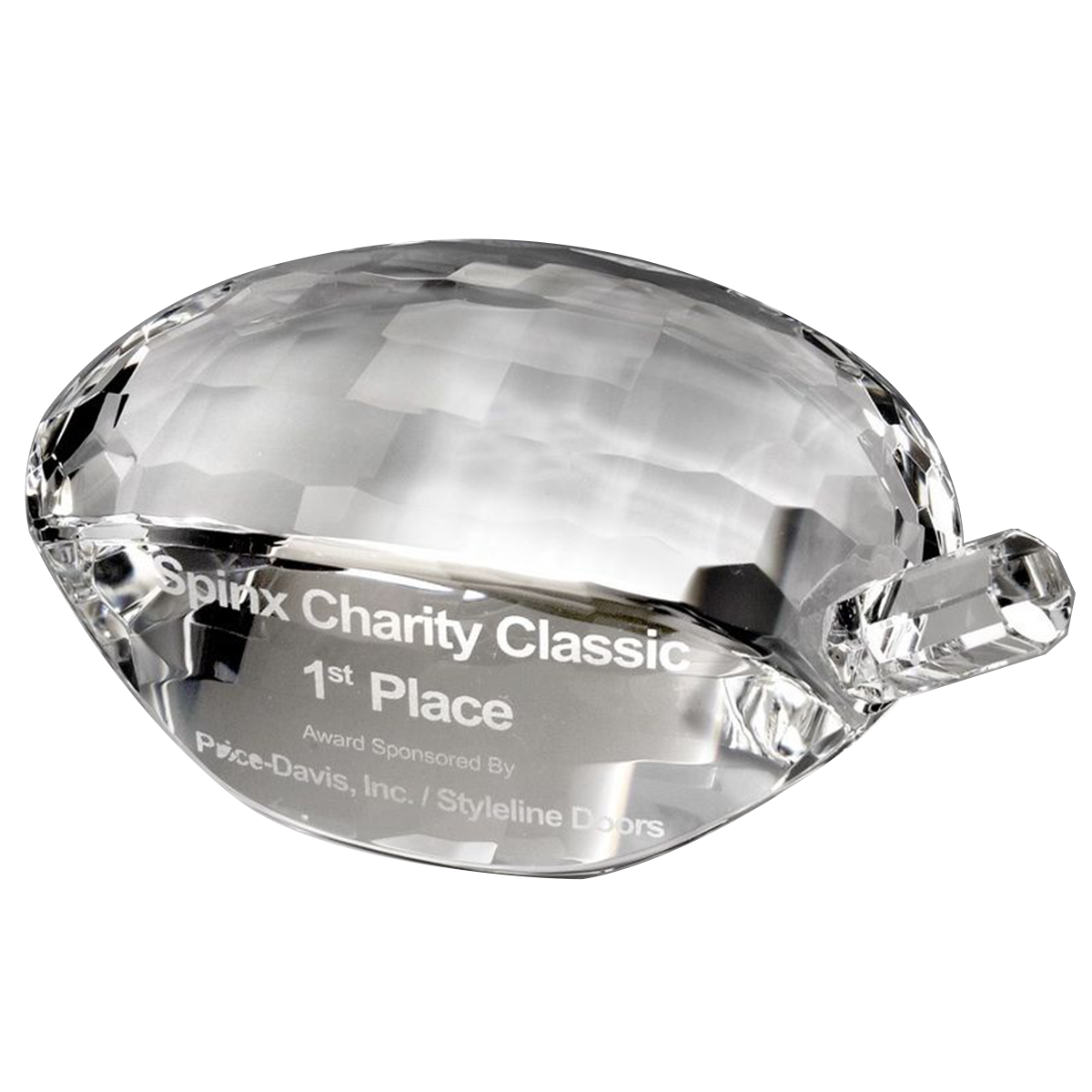 Golf Driver Head Crystal Award