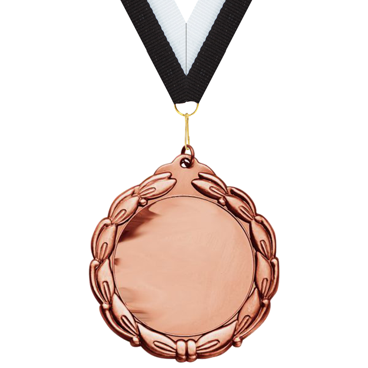 Classic Medallion in Antique Gold, Silver and Bronze