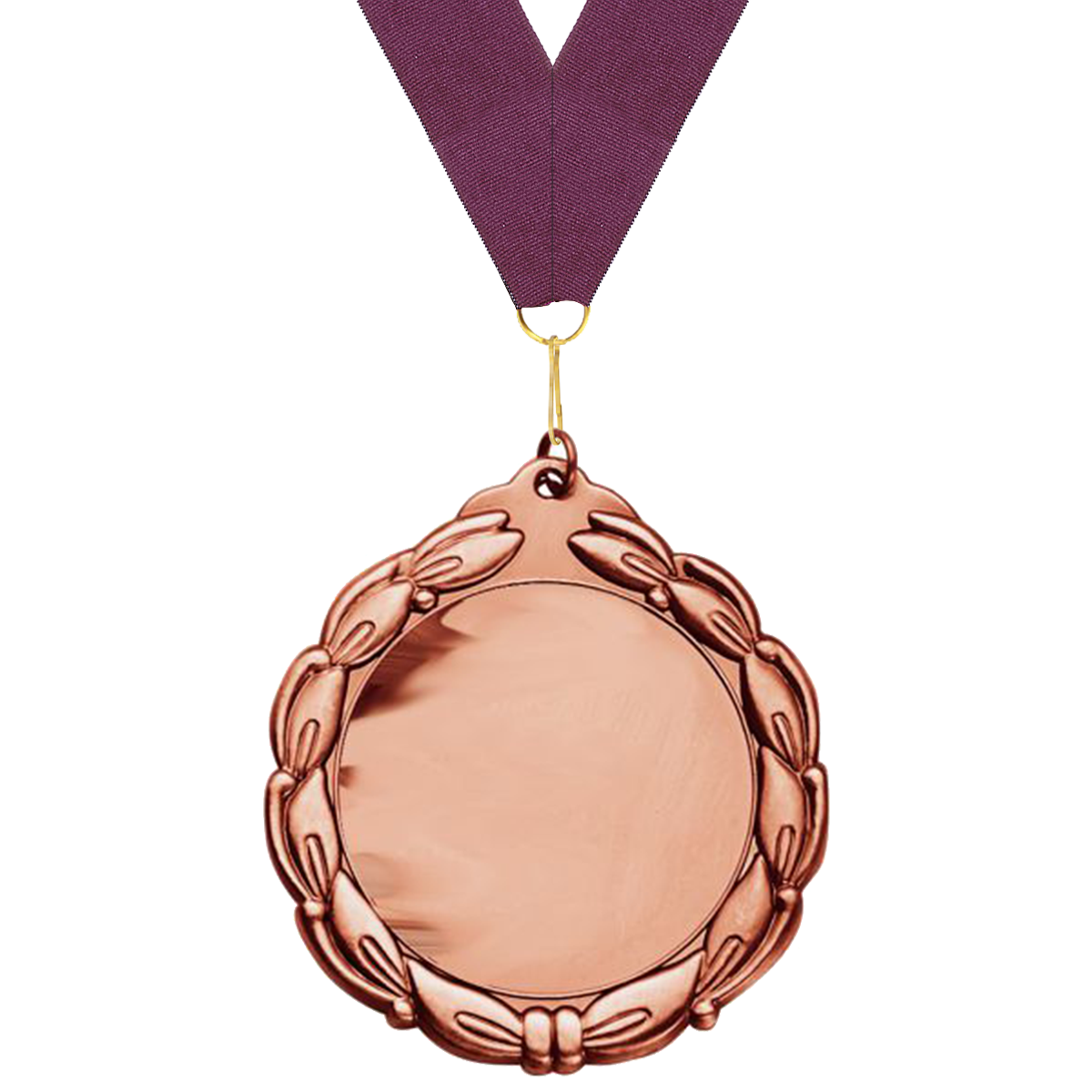 Classic Medallion in Antique Gold, Silver and Bronze