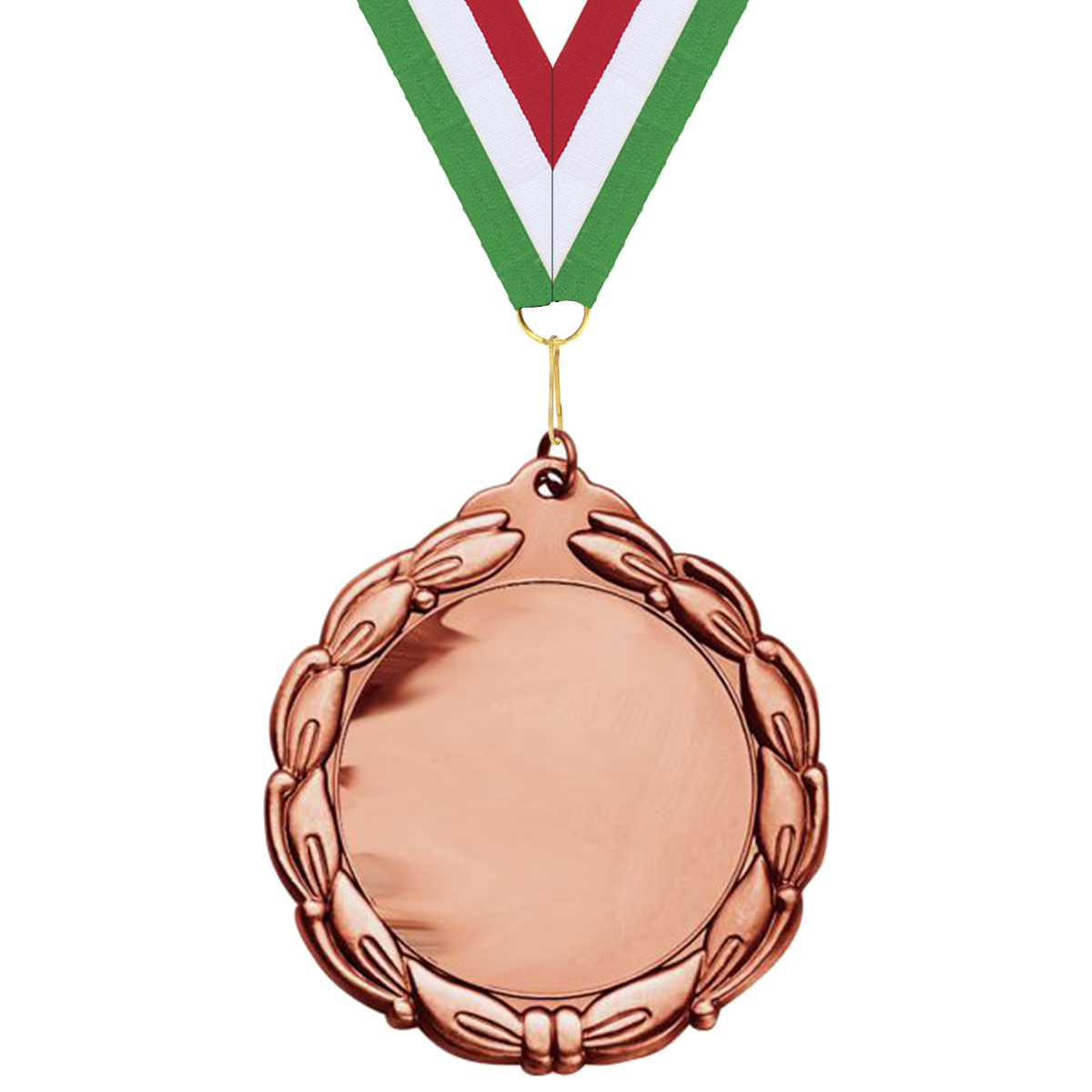 Classic Medallion in Antique Gold, Silver and Bronze