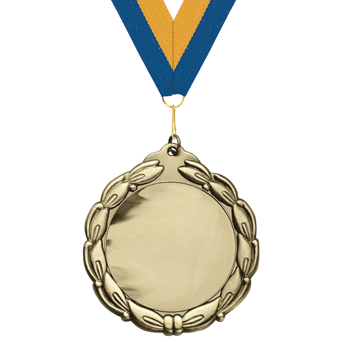 Classic Medallion in Antique Gold, Silver and Bronze