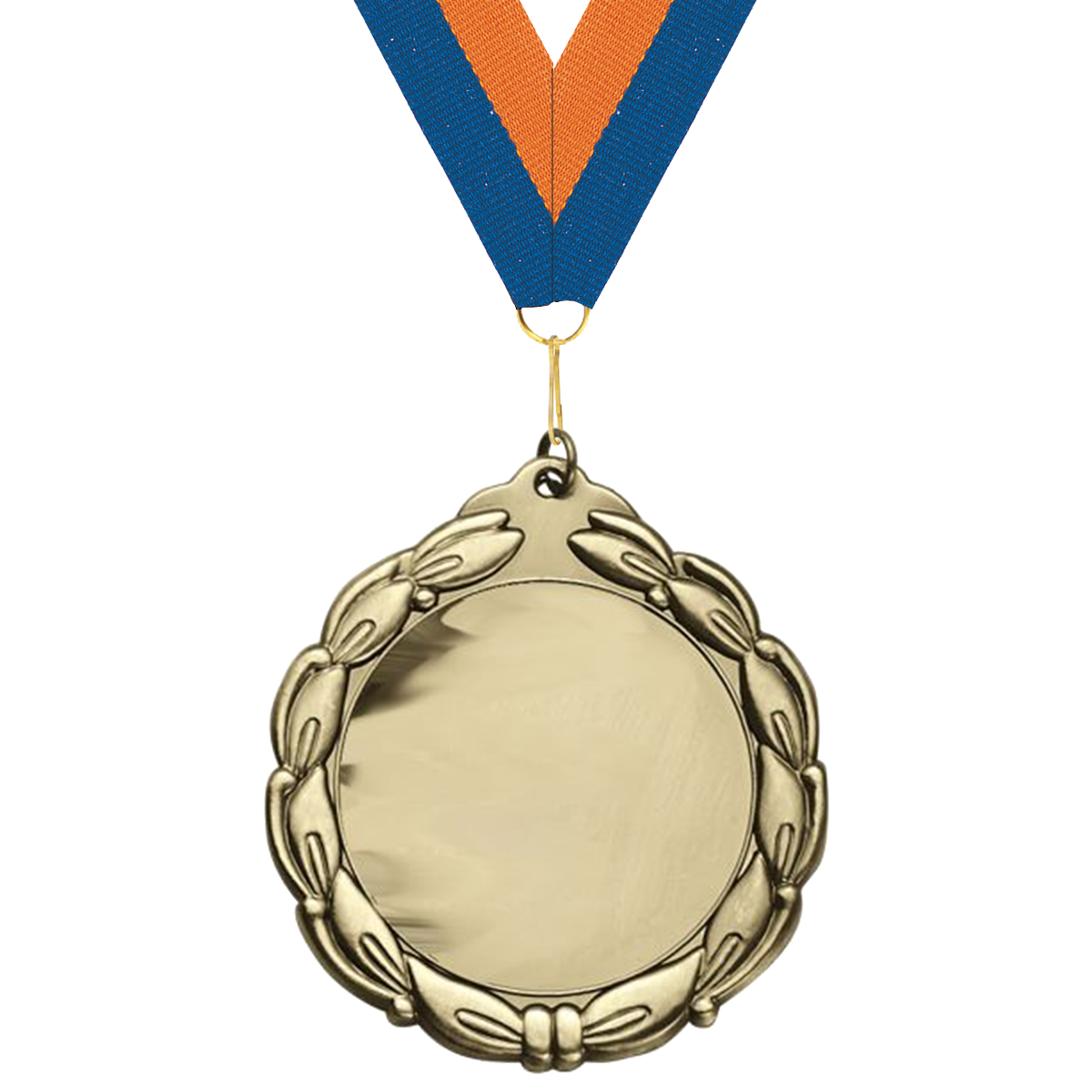 Classic Medallion in Antique Gold, Silver and Bronze