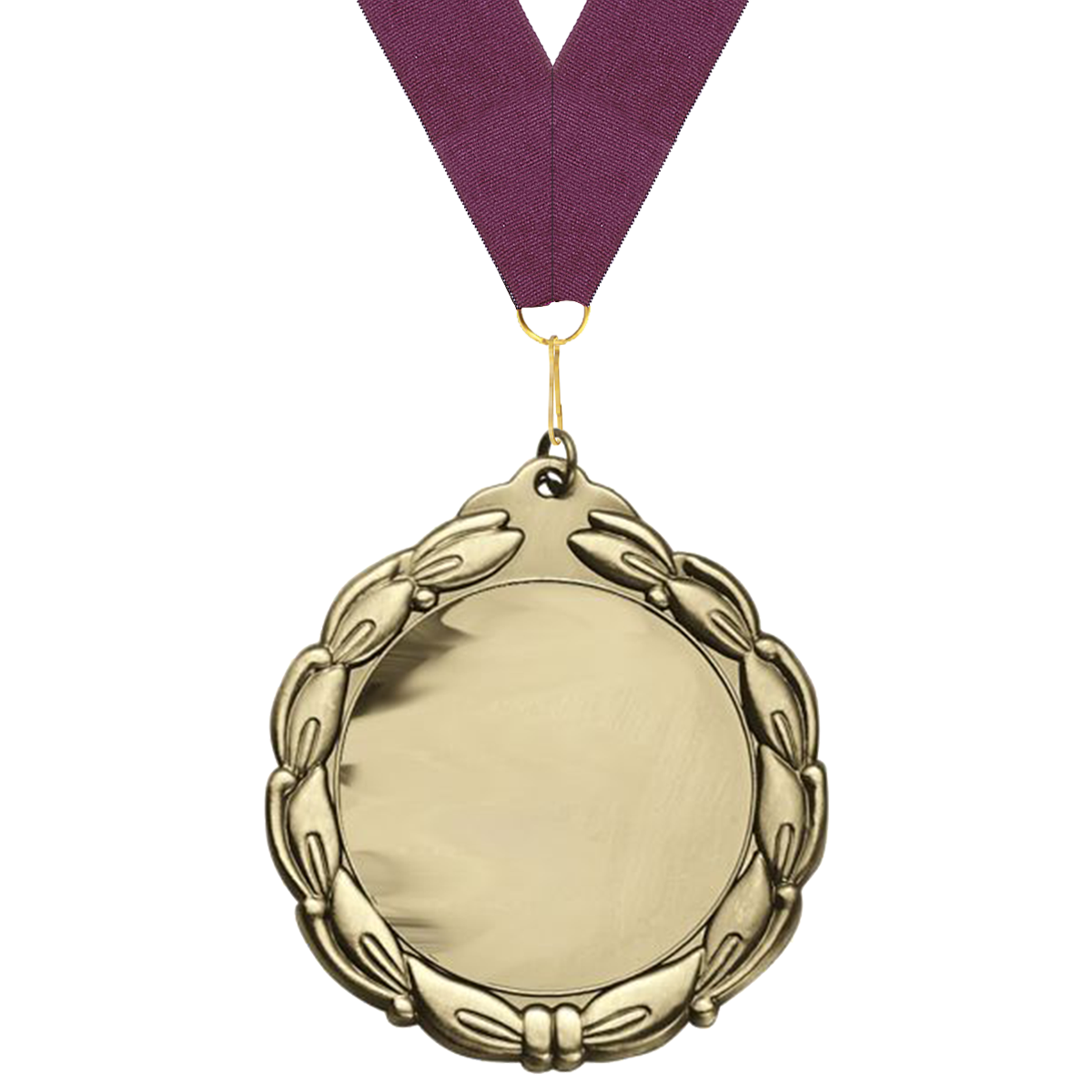 Classic Medallion in Antique Gold, Silver and Bronze