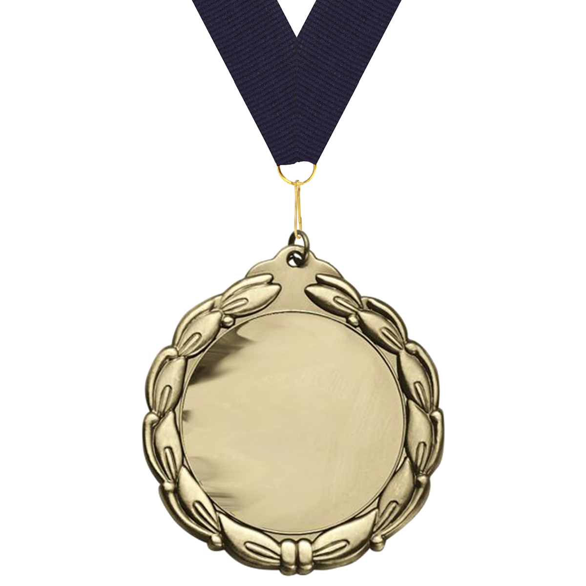 Classic Medallion in Antique Gold, Silver and Bronze