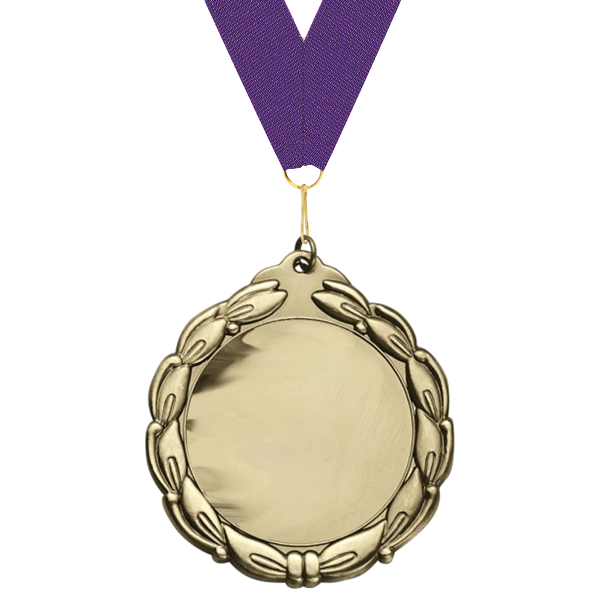Classic Medallion in Antique Gold, Silver and Bronze