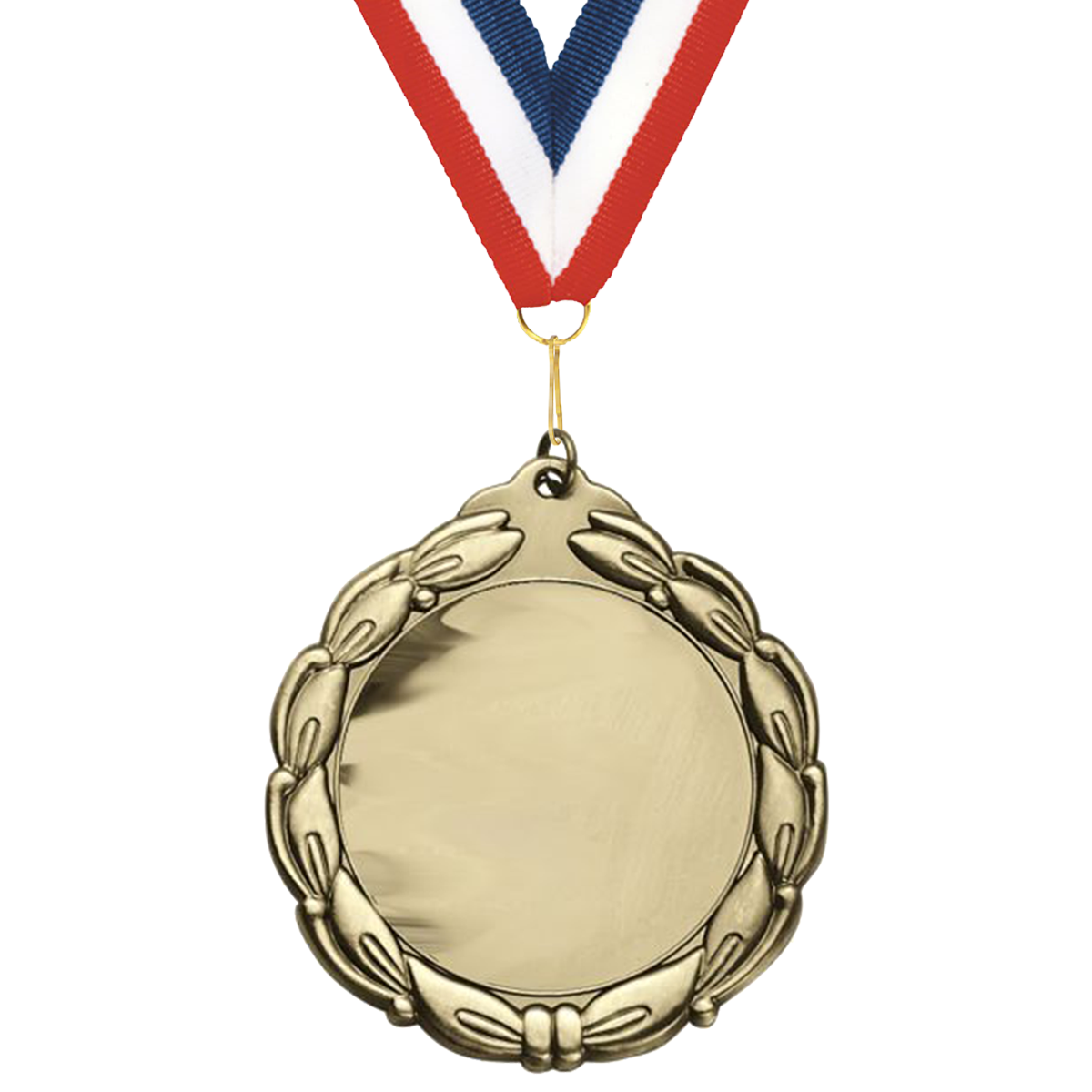 Classic Medallion in Antique Gold, Silver and Bronze