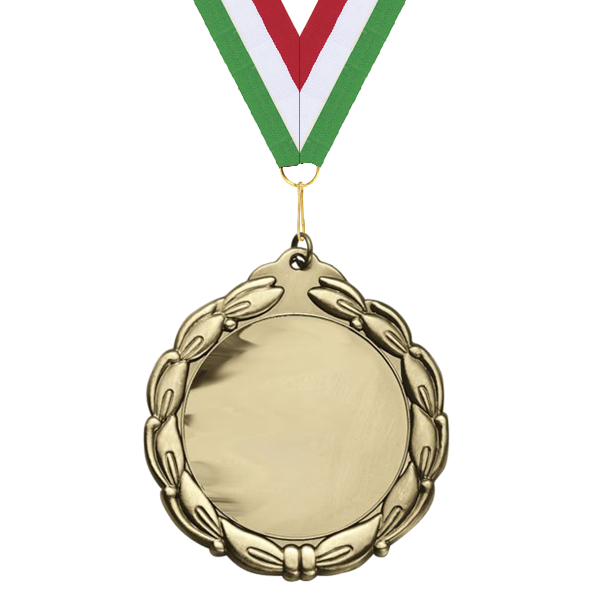 Classic Medallion in Antique Gold, Silver and Bronze