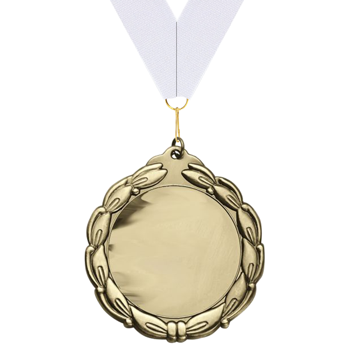 Classic Medallion in Antique Gold, Silver and Bronze