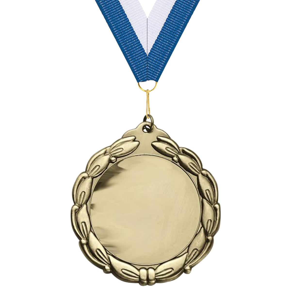 Classic Medallion in Antique Gold, Silver and Bronze
