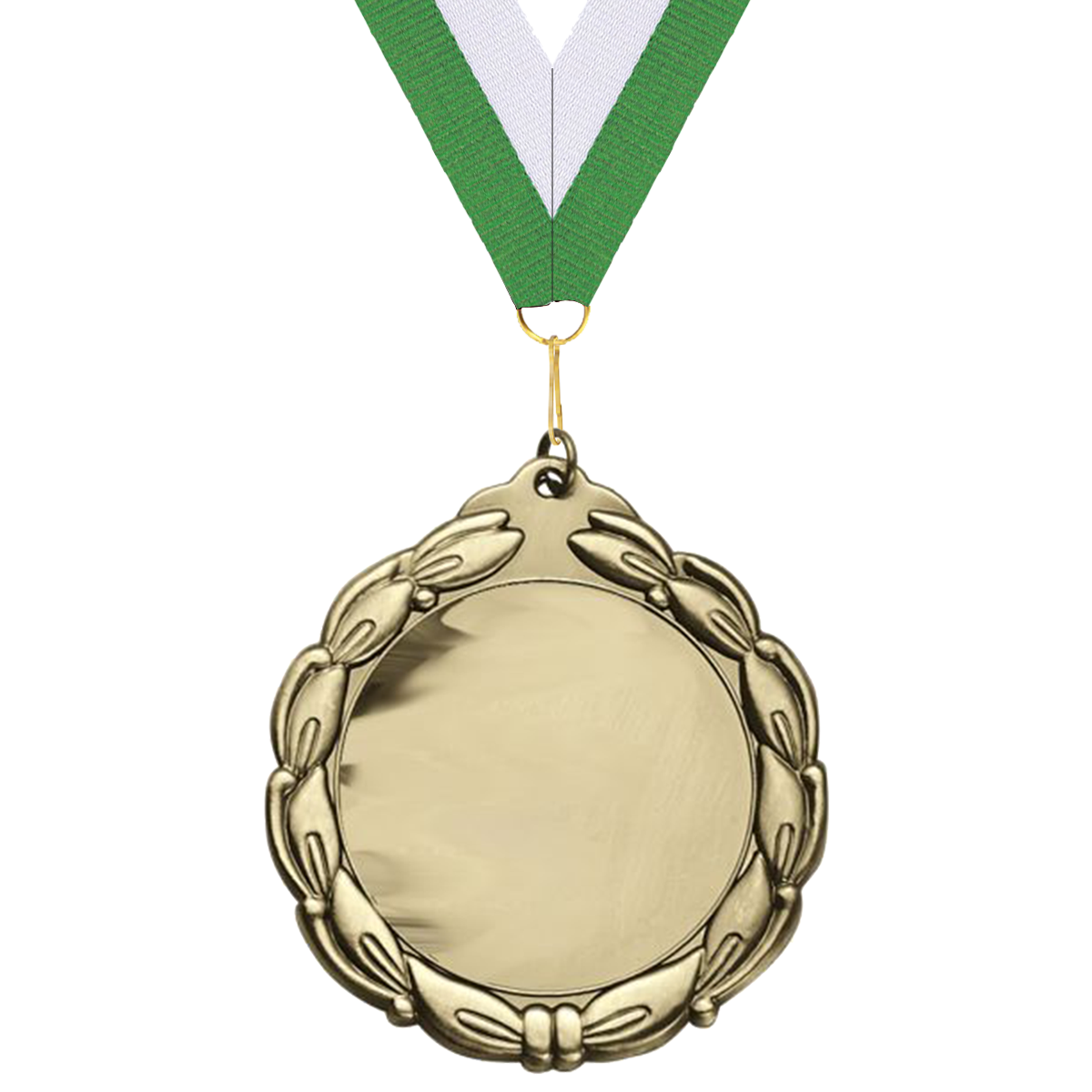 Classic Medallion in Antique Gold, Silver and Bronze