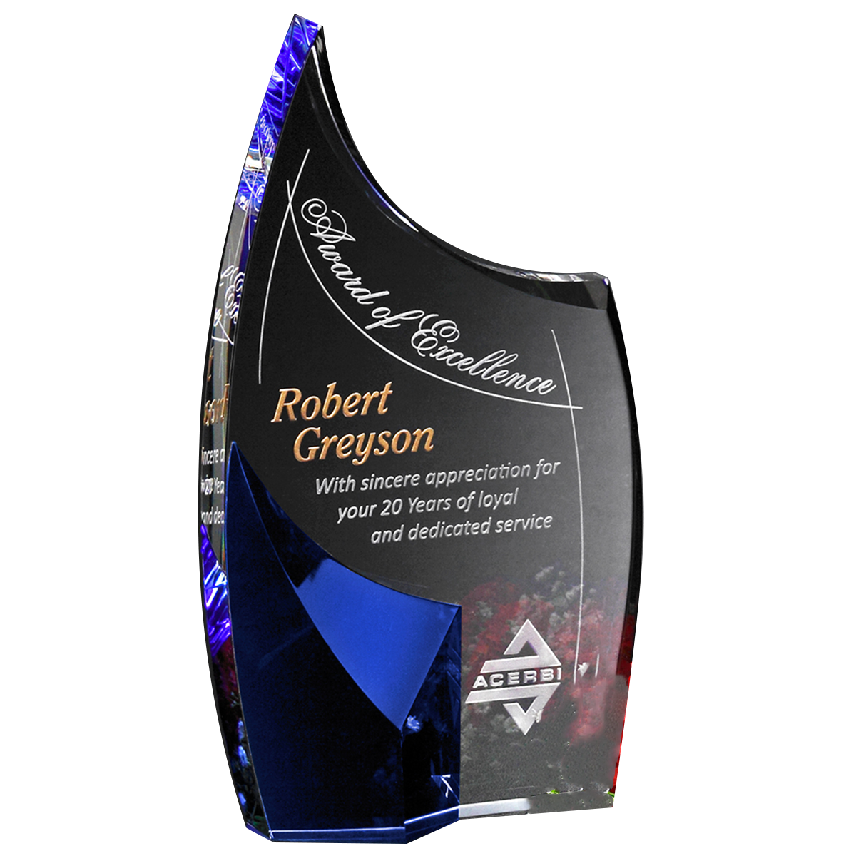 Allure Indigo Crystal Award