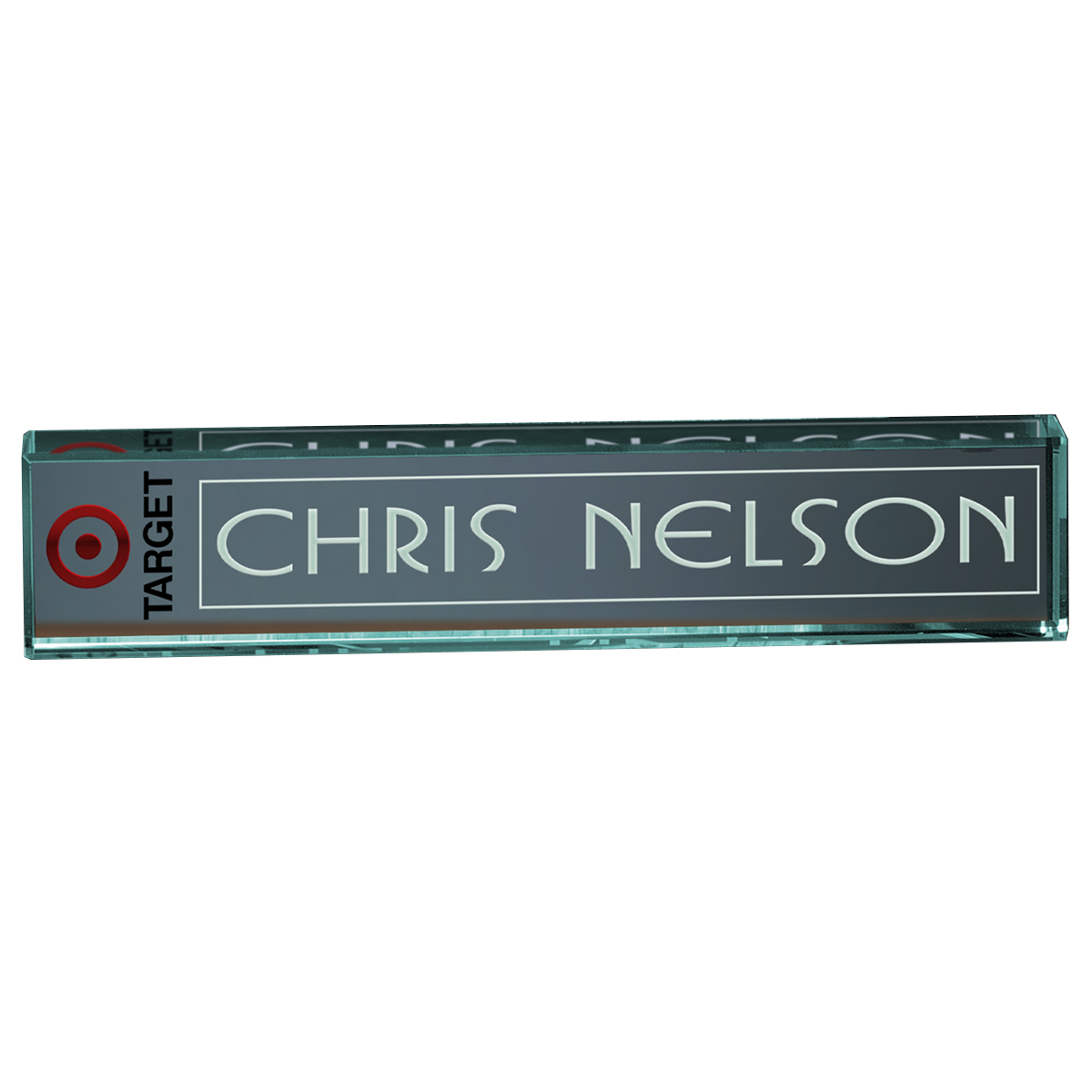 Jade Crystal Nameplate