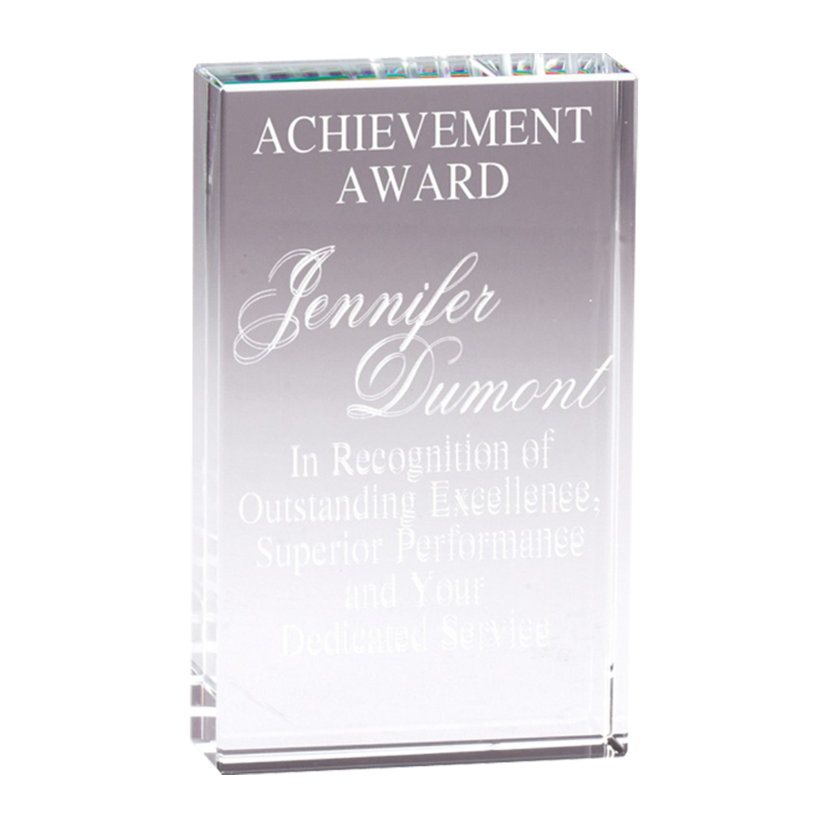 Crystal Rectangle Award