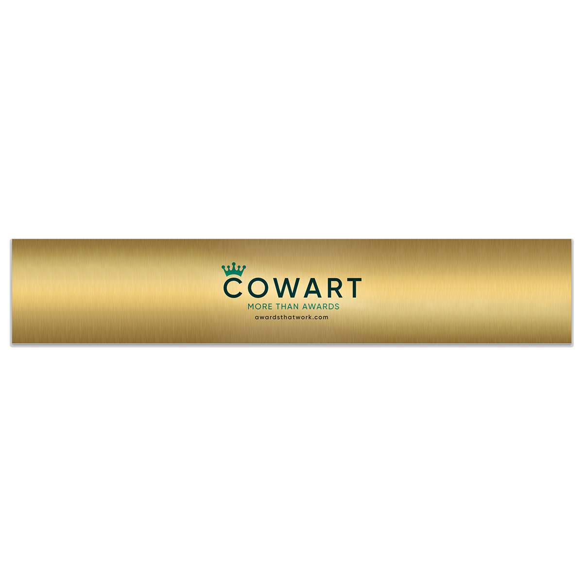Sublimated Metal Nameplates in Multiple Colors and Sizes