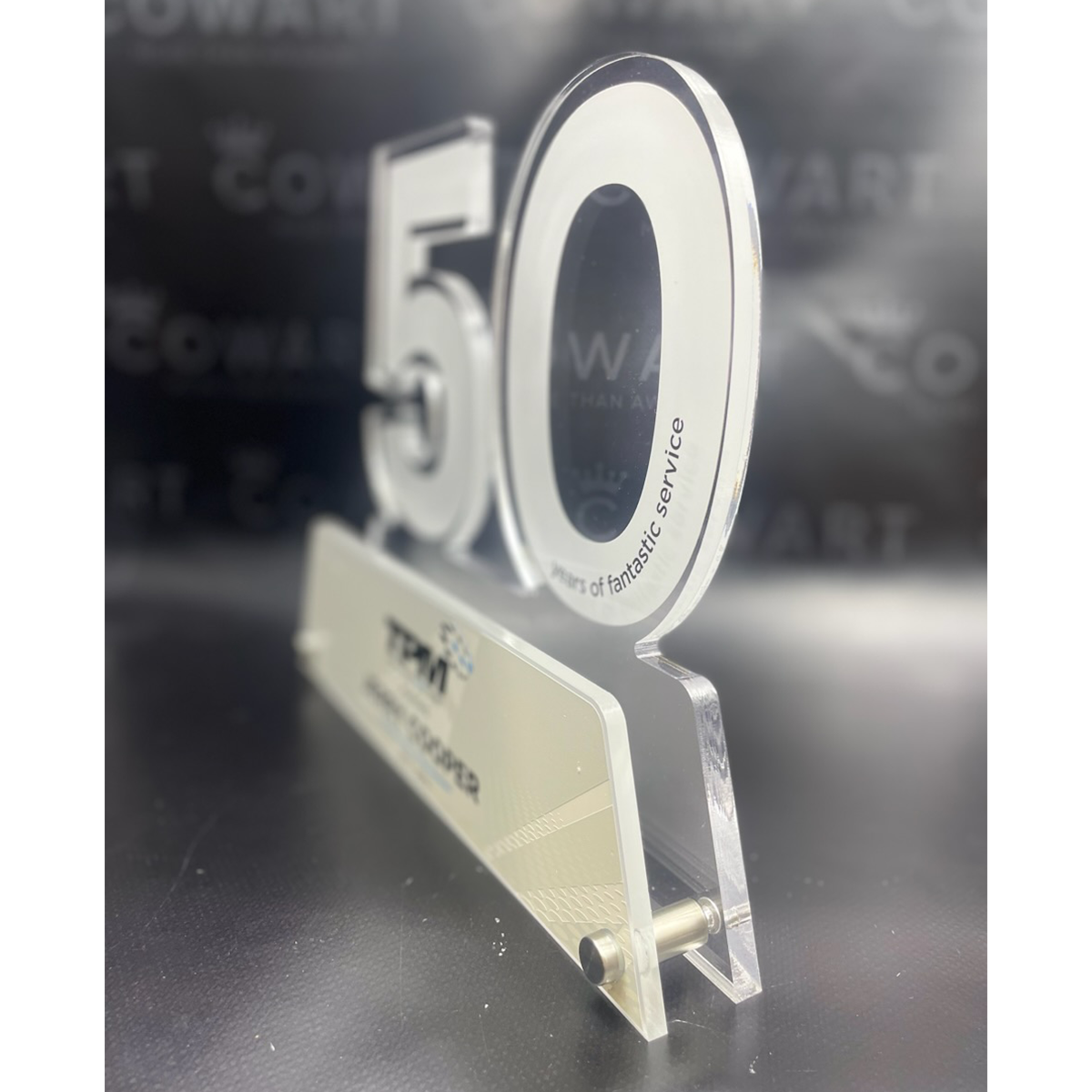 Double Digit Acrylic Award