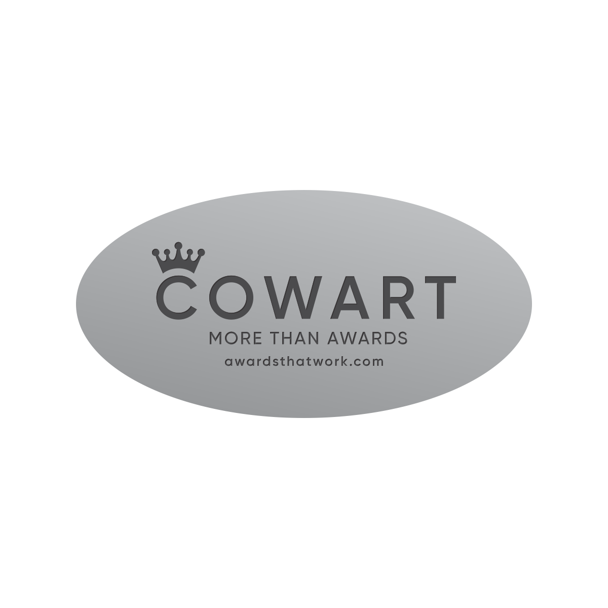 Exterior Etched Plates with Oval Shape in Multiple Colors and Sizes