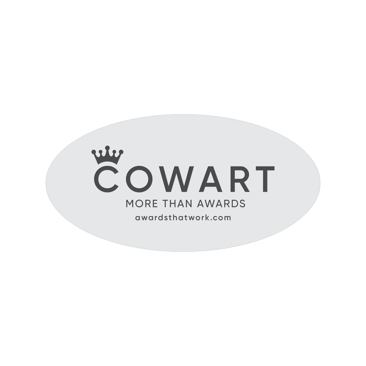 Interior Etched Plates with Oval Shape in Multiple Colors and Sizes