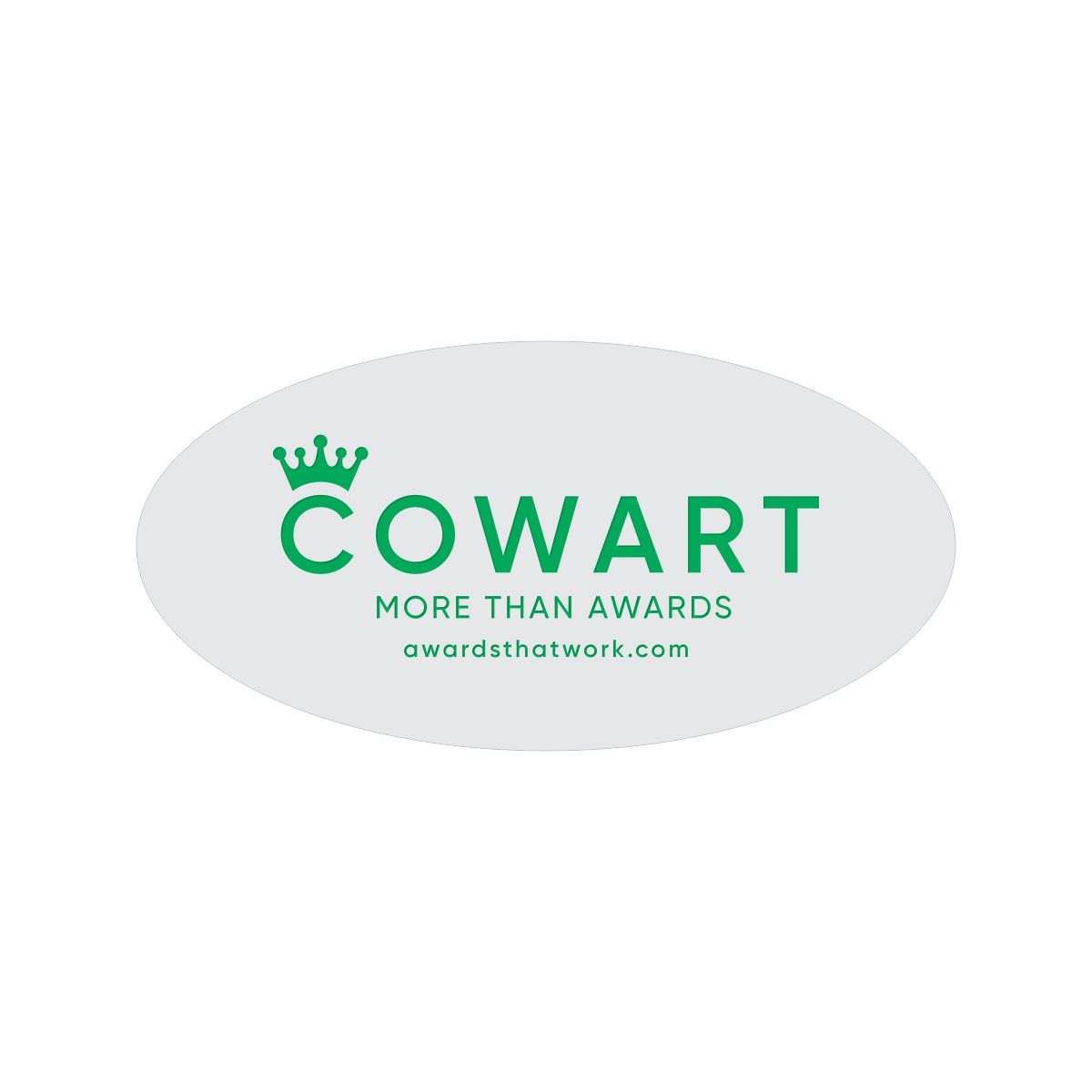 Interior Etched Plates with Oval Shape in Multiple Colors and Sizes