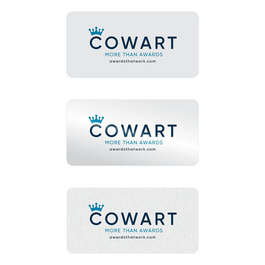 Exterior Sublimated Metal Plates with Shape, Finish and Size Options