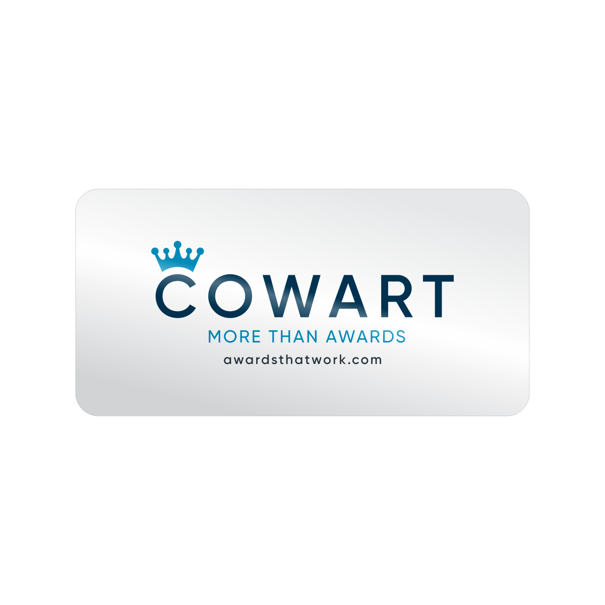 Exterior Sublimated Metal Plates with Shape, Finish and Size Options