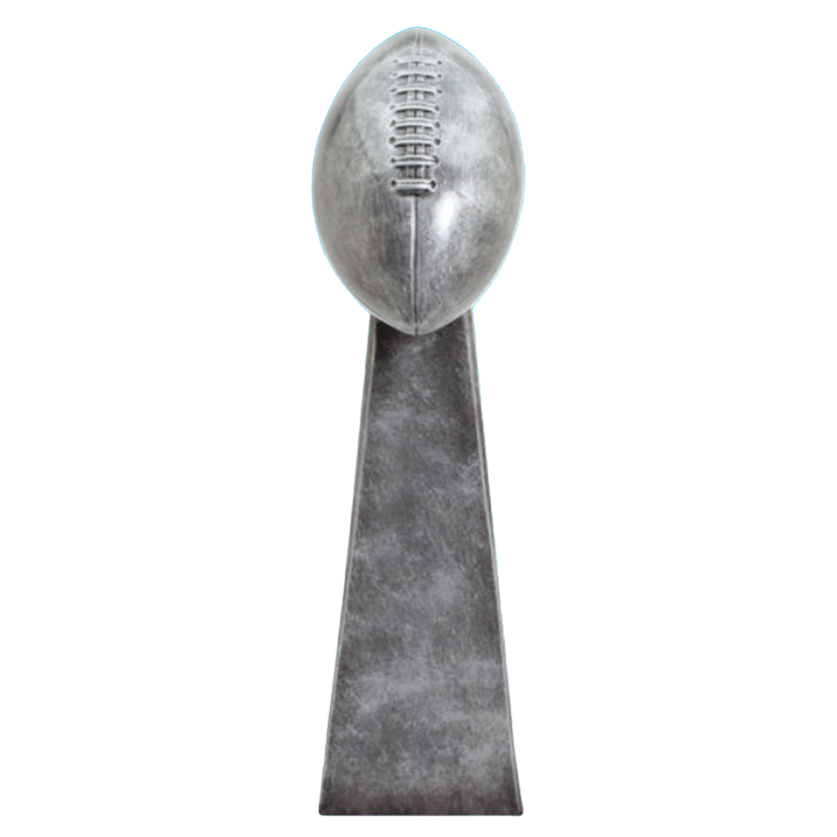 Football Tower Trophy in Antique Finish