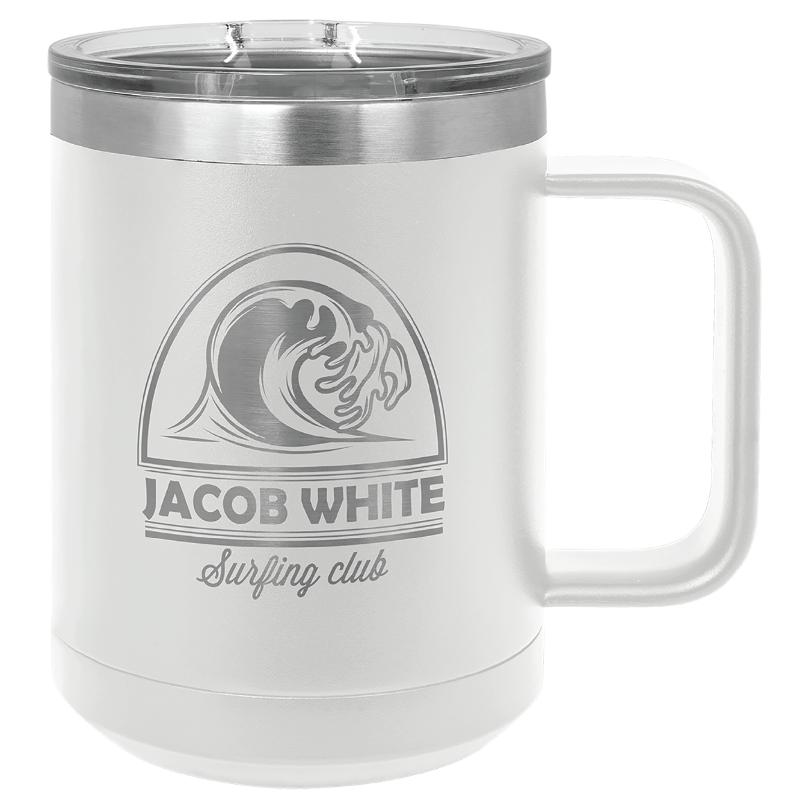 Polar Camel 15 oz. Vacuum Insulated Mug with Slider Lid