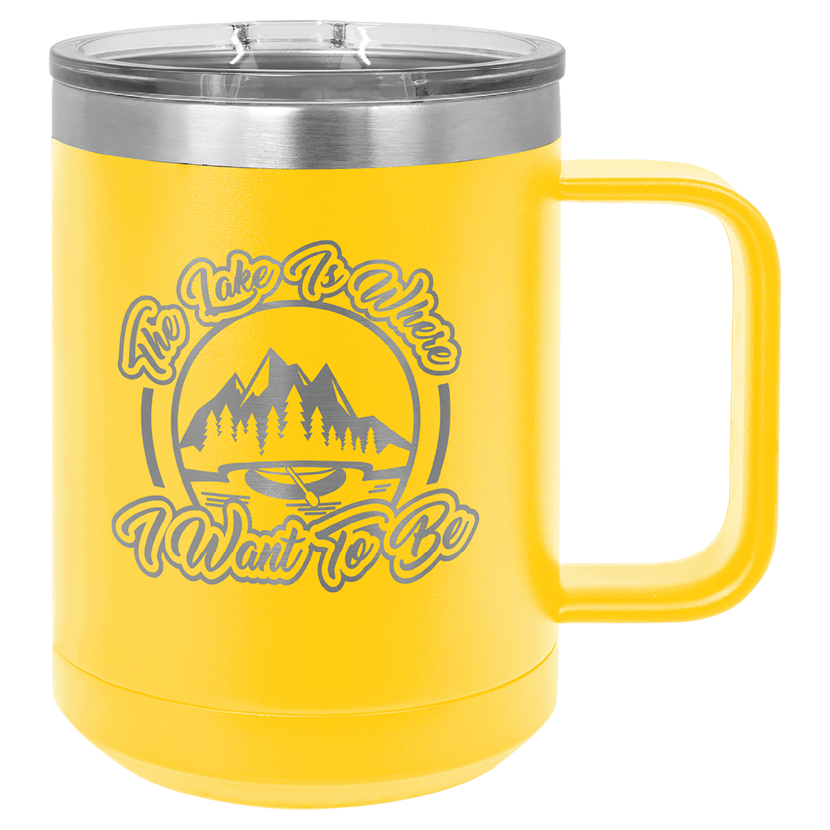 Polar Camel 15 oz. Vacuum Insulated Mug with Slider Lid