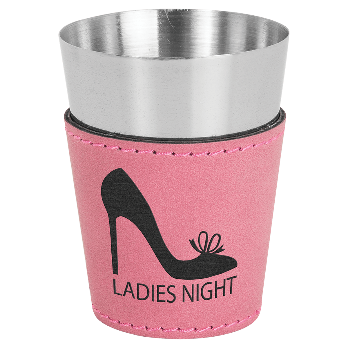 Leatherette Stainless Steel Shot Glass