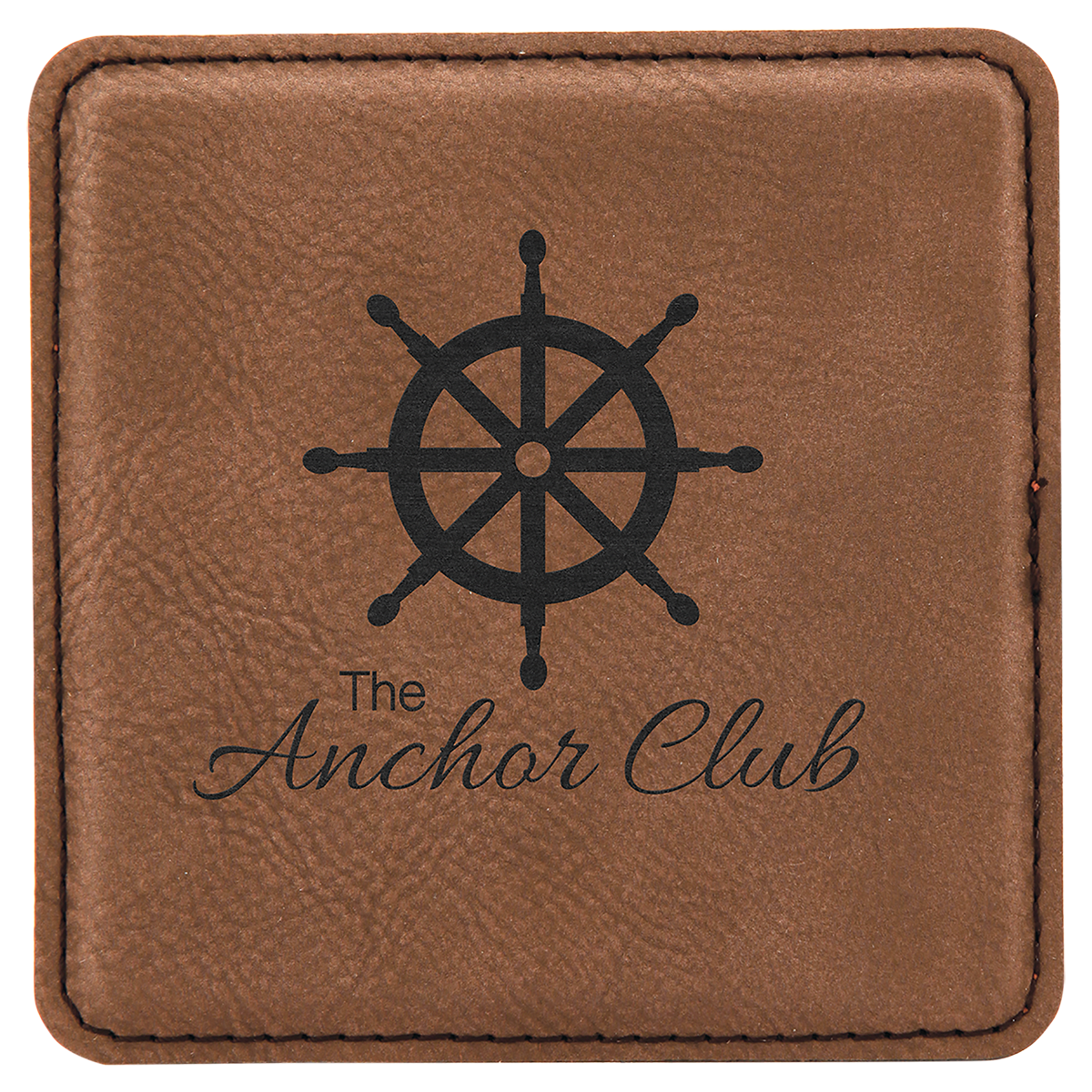 Leatherette Square Coaster