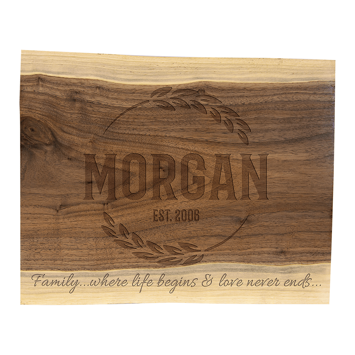 Black Walnut Charcuterie and Cutting Board