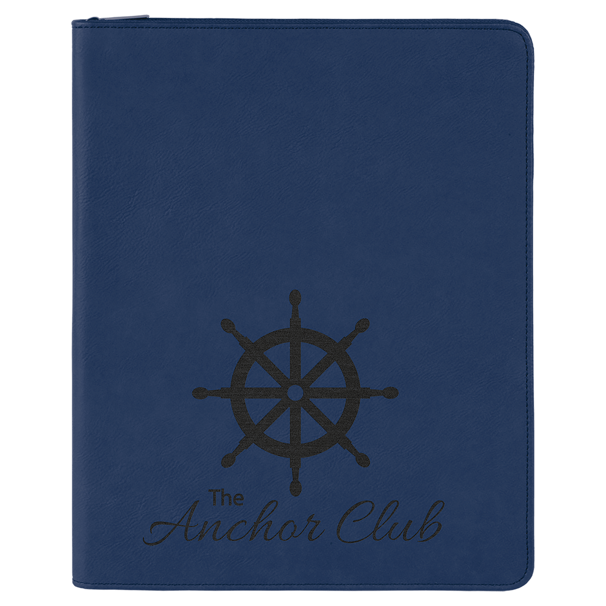 Leatherette Portfolio with Zipper