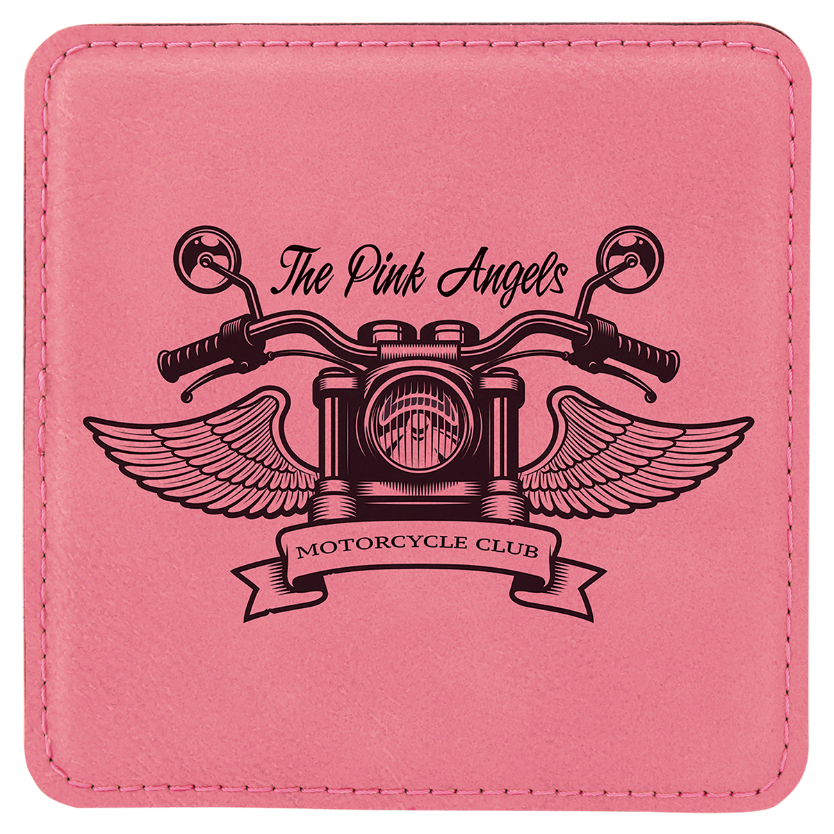 Leatherette Square Coaster