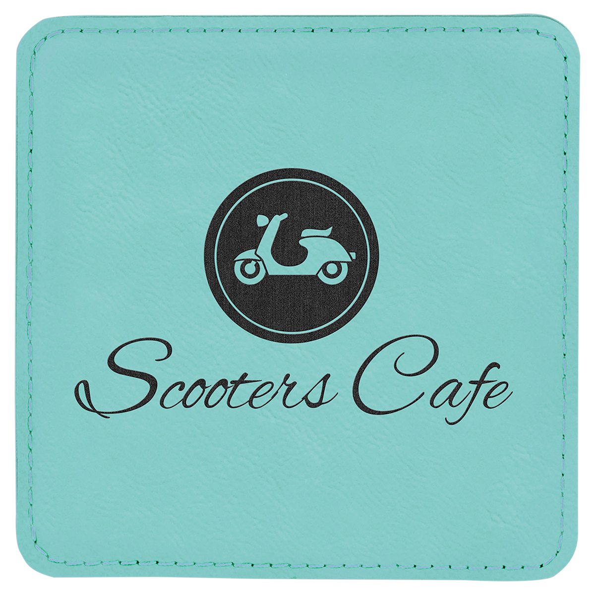 Leatherette Square Coaster