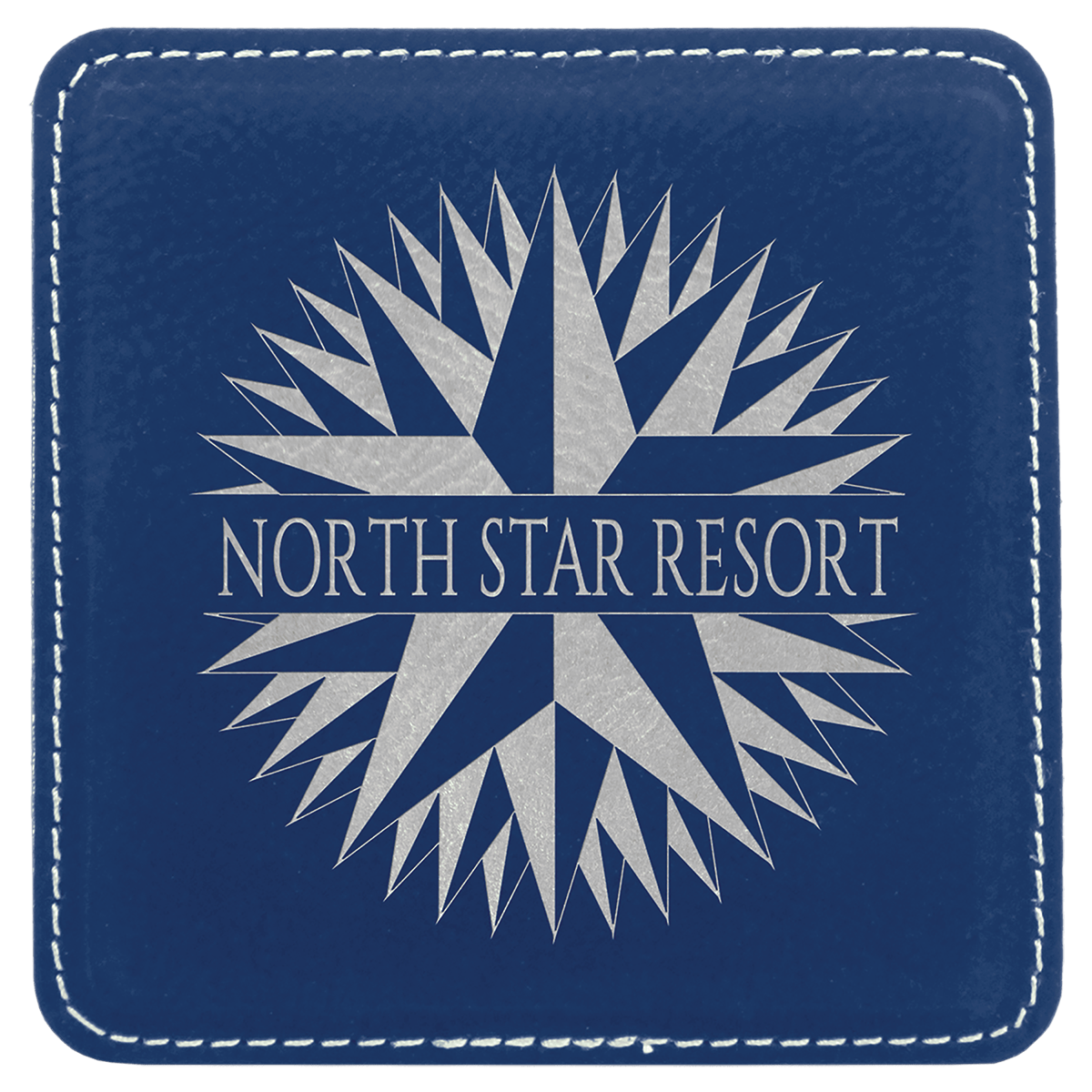 Leatherette Square Coaster