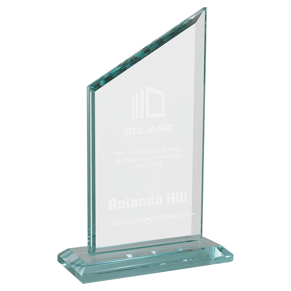 Zenith Series Glass Award