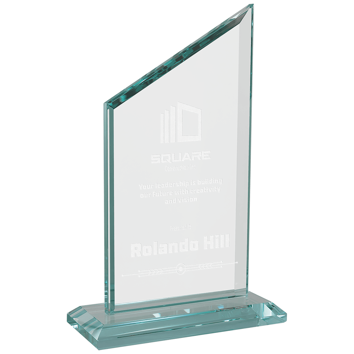 Zenith Series Glass Award