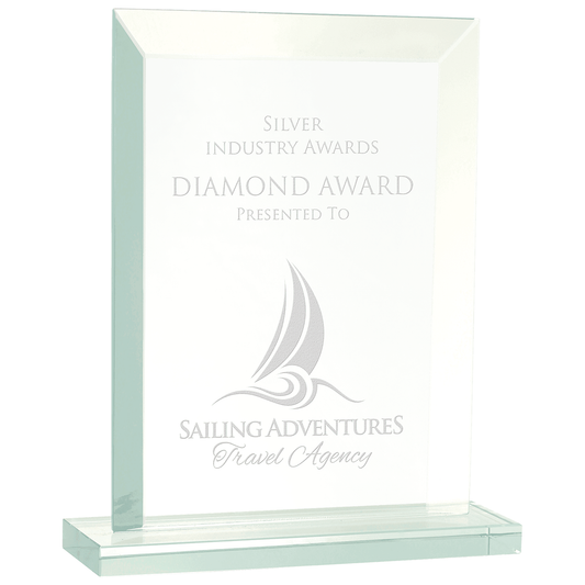 Rectangle Jade Glass Award